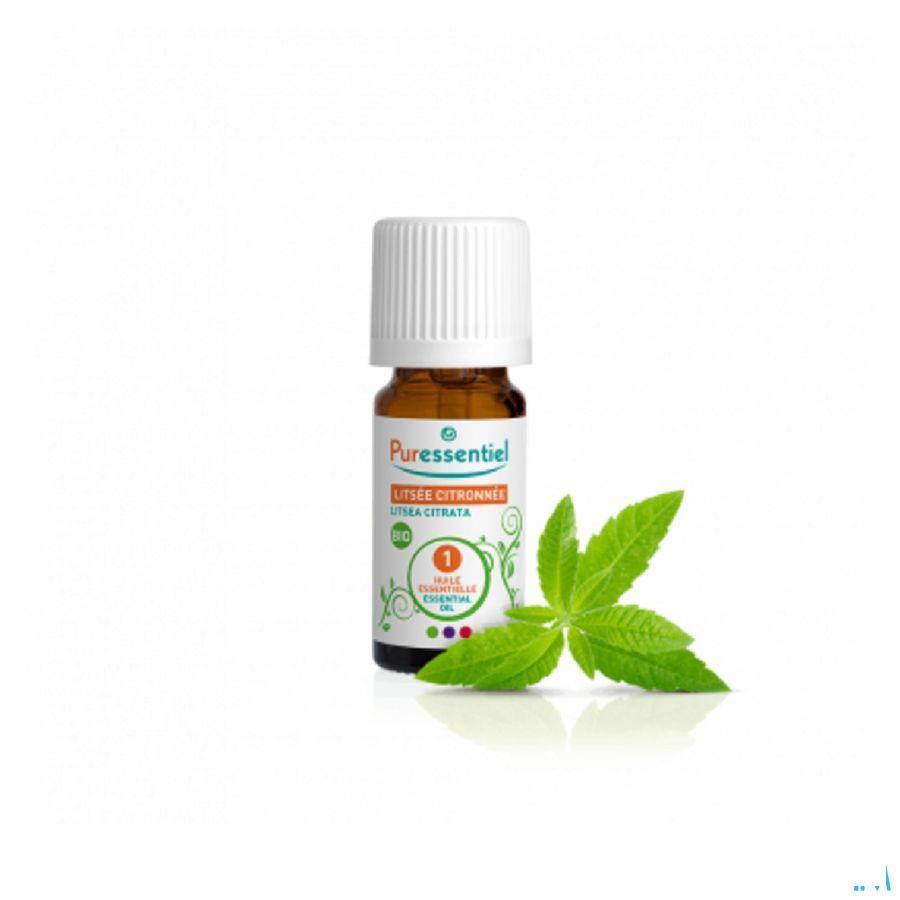 Puressentiel Eo Citroen Litsea Bio Essentiele Olie 10 ml  -  Puressentiel