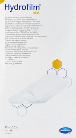 Hydrofilm Plus 10x20cm 5 P/s  -  Hartmann