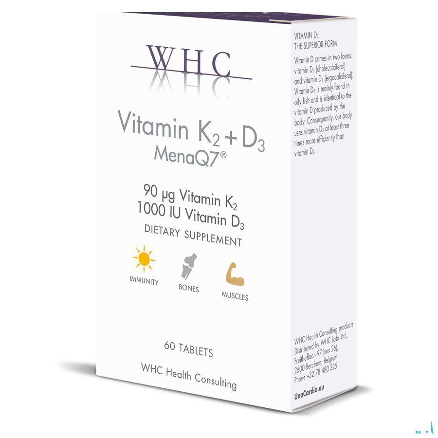 Vitamine K2 + D3 Comprimes 60