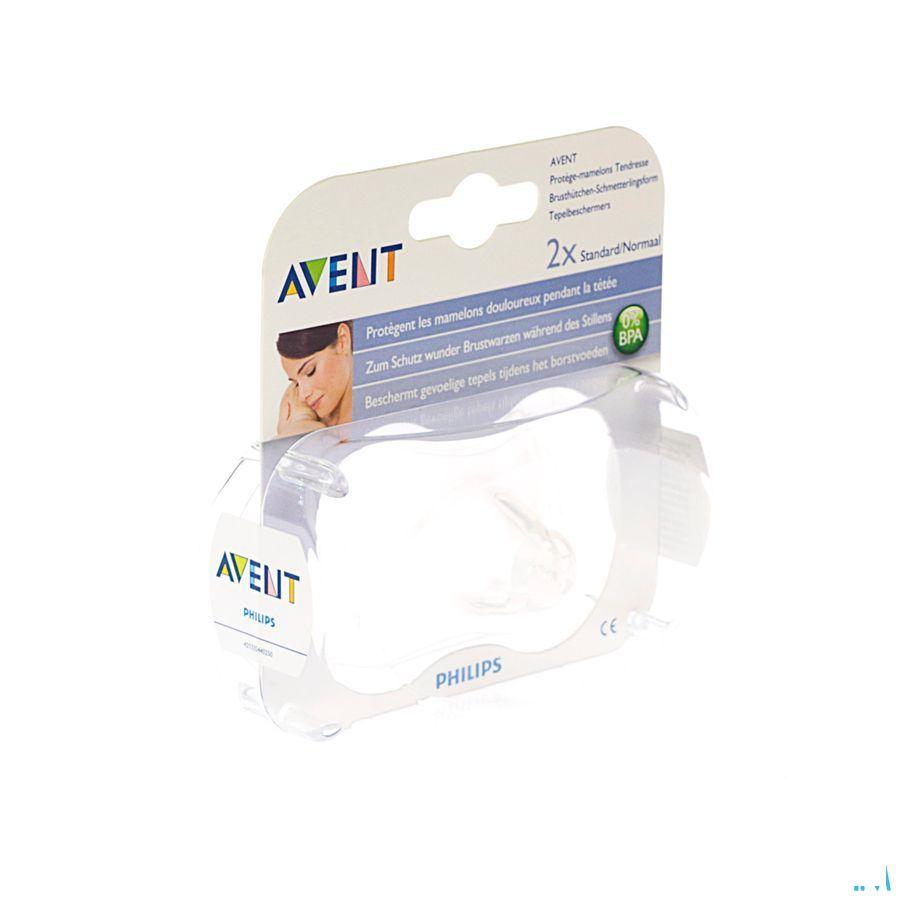 Philips Avent Protecteurs Tetons 2 Scf156/01  -  Bomedys