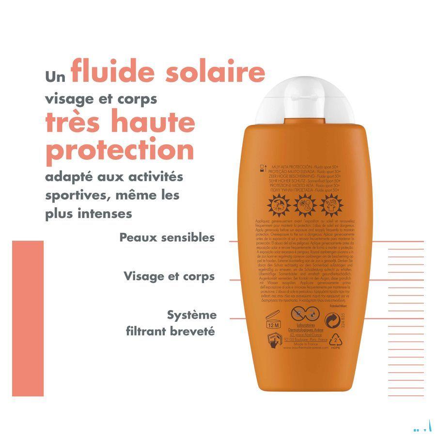 Avene Solution Fluide Sport Ip50 + Flacon 100 ml  -  Avene