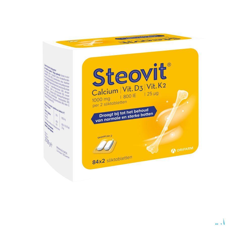 Steovit Calcium/Vitd3/Vit K2 1000Mg/880Iu Comp 2X84