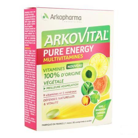Arkovital Pure Energy Comprimes 30  -  Arkopharma