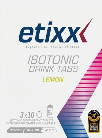 Etixx Isotonic Lemon Bruistabl 3 x 10