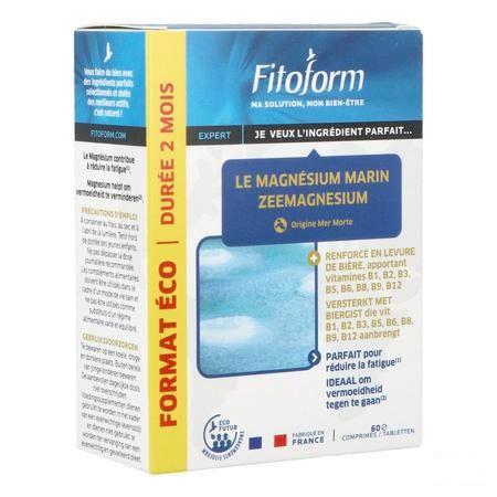 Fitoform Zeemagnesium + B1+B6+B9 Nf Caps 60  -  Bioholistic Diffusion