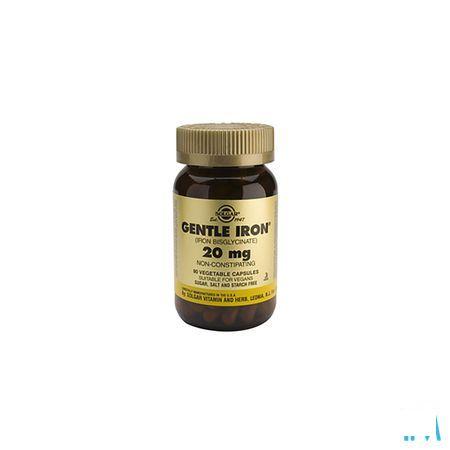 Solgar Gentle Iron V-Capsule 180x20 mg  -  Solgar Vitamins