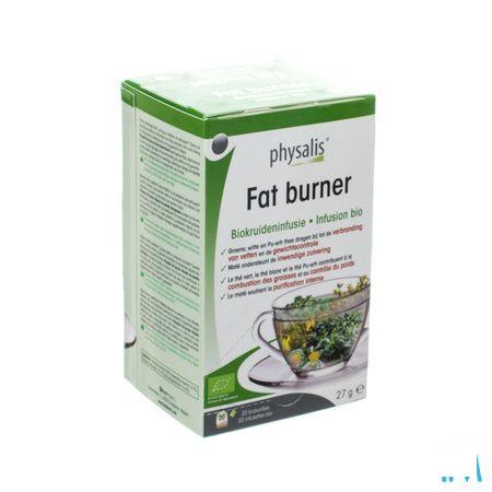 Physalis Fat Burner Infusie Bio Zakje 20x1,5 gr  -  Keypharm