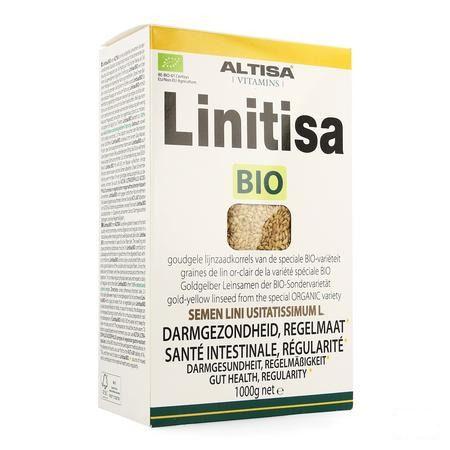Altisa Linitisa Graines Lin Jaune Dorees Bio 1kg  -  Dieximport