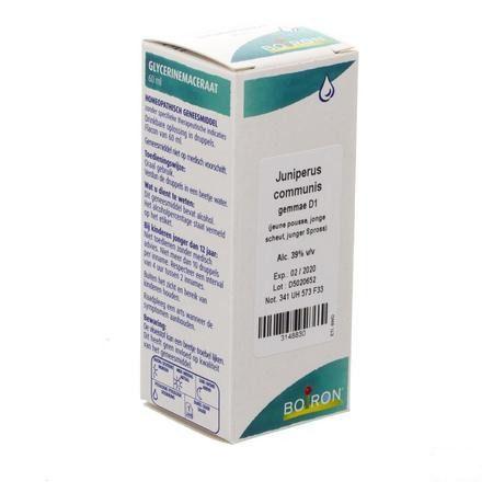 Juniperus Communis Gemmo D1 60 ml Boiron