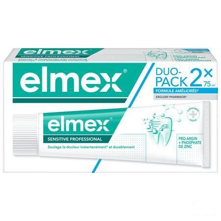 Elmex Sensitive Professional Dentifrice Tube2X75 ml