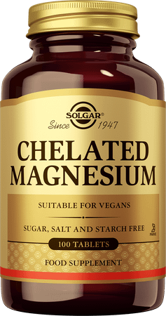Solgar Chelated Magnesium Tabletten 100  -  Solgar Vitamins