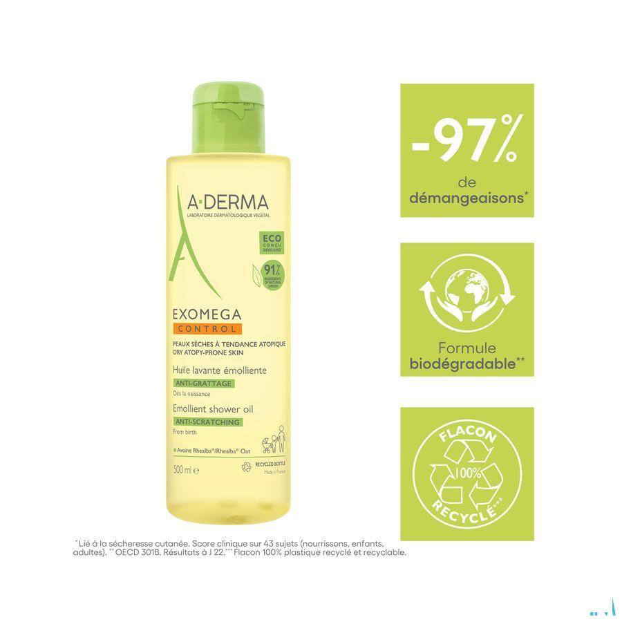 Aderma Exomega Control Olie Emolierend Tube 500 ml  -  Aderma