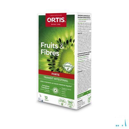 Ortis Fruits & Fibres Forte Complexe Transi+ 12 x 10 gr