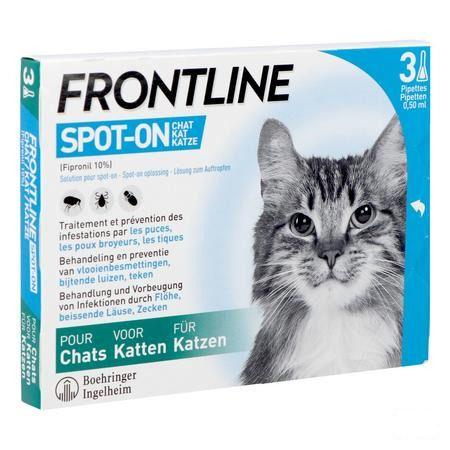 Frontline Spot On Chat et 3x0,50 ml