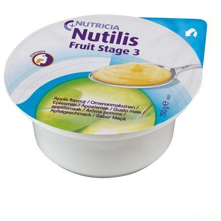Nutilis Fruit Stage 3 Appel 3x150 gr  -  Nutricia