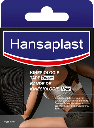 Hansaplast Kinesiologietape Zwart  -  Beiersdorf