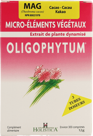 Oligophytum Magnesium Tube Comprimes 3x100 Holistica  -  Bioholistic Diffusion
