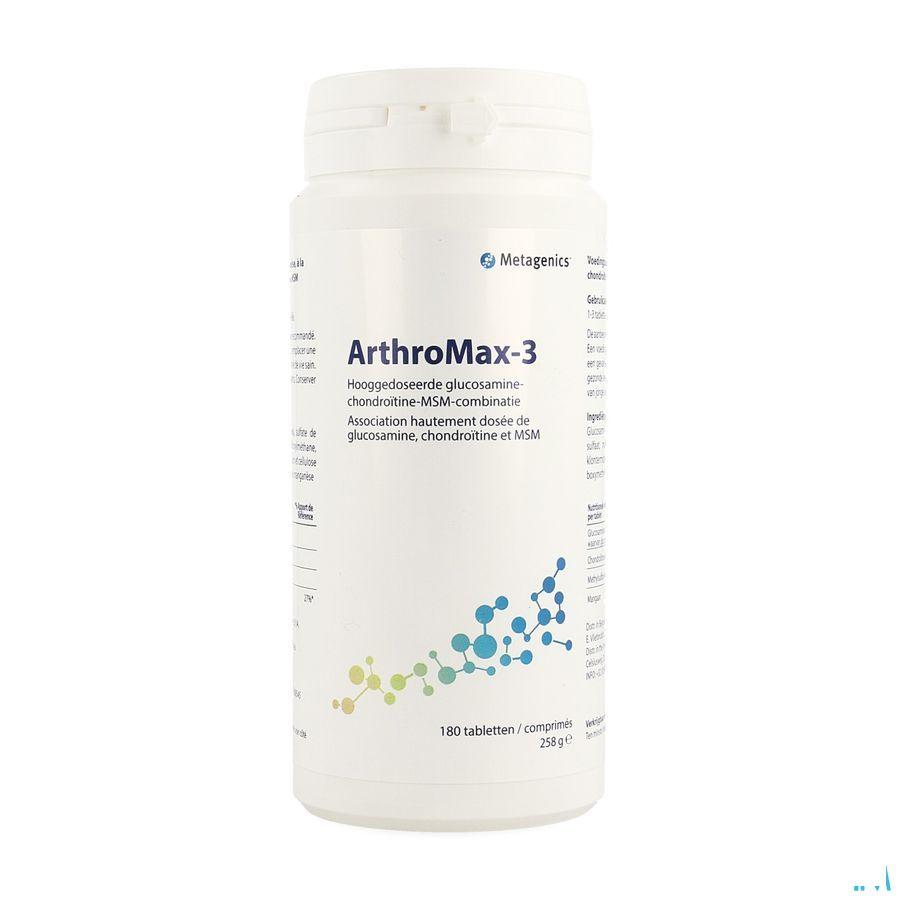 Arthromax 3 Pot Comprimes 180 4345  -  Metagenics
