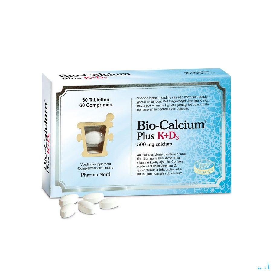Bio-calcium Plus K + d3 Comprimes 60  -  Pharma Nord