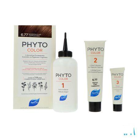 Phytocolor 6.77 Marron Clair Cappuccino