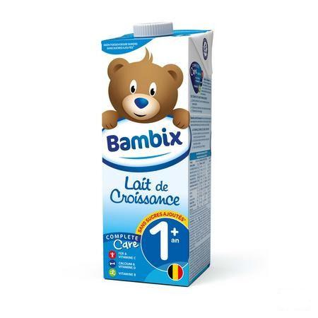 Bambix Lait Croissance Nature 1+ 1L