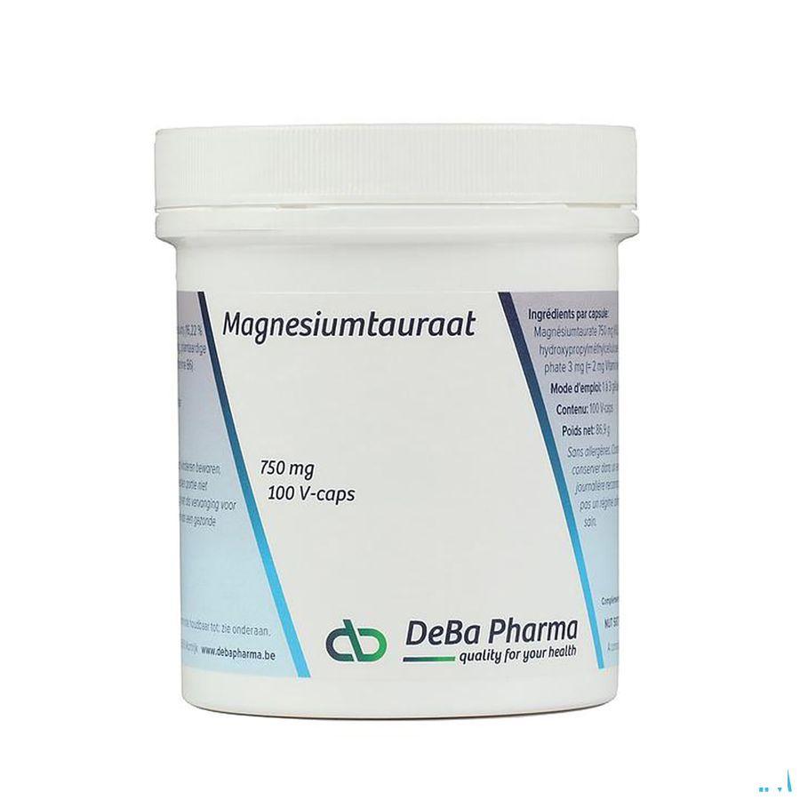 Magnesiumtauraat V-Capsule 100x750 mg  -  Deba Pharma