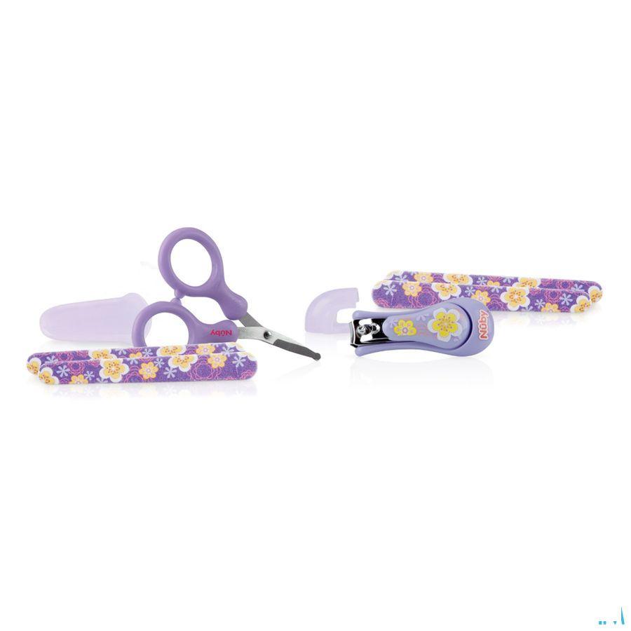 Nuby Nagelverzorgingsset Bloemenprint - 0m +   -  New Valmar