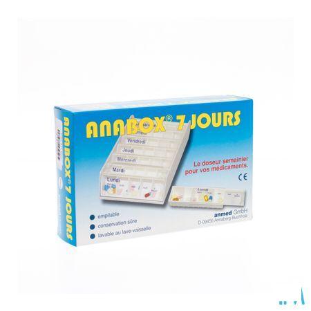 Anabox Pilulier Azur Fr 7 Jours  -  Infinity Pharma