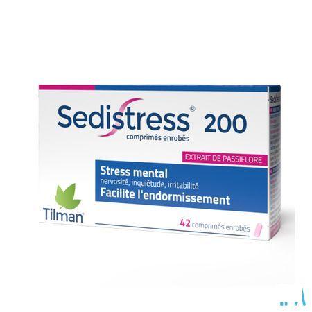 Sedistress 200 Omhulde Tabletten 42  -  Tilman