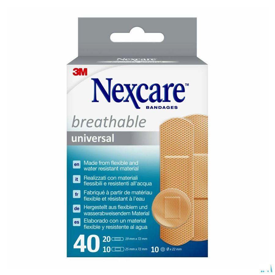 Nexcare 3M Breathable Univer. Strips 40 N0340As  -  3M