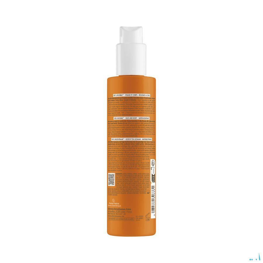 Avene Zonnespray Ip50 + 200 ml  -  Avene