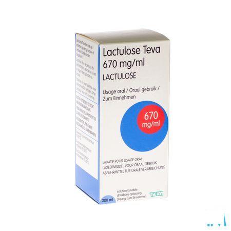 Lactulose Teva Sol Per Os 300 ml
