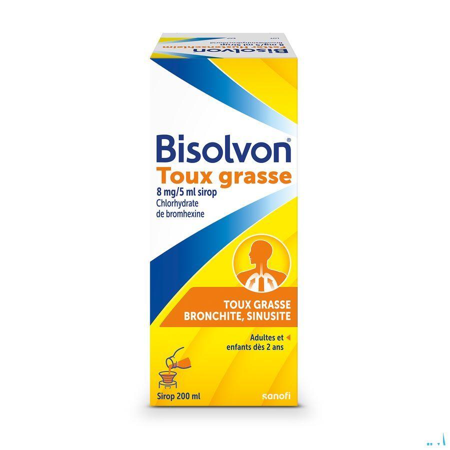 Bisolvon Sirop 1 X 200 ml 8 mg/5 ml