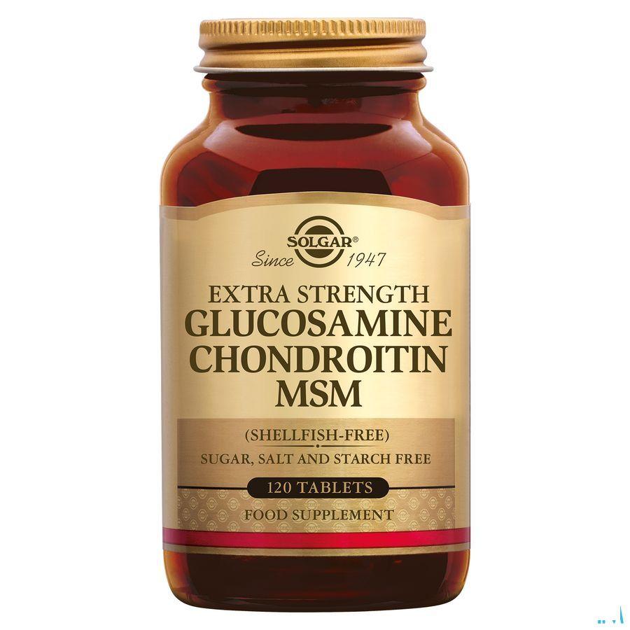 Glucosamine Chondroitin Msm (s/crustaces) Comprimes 120  -  Solgar Vitamins