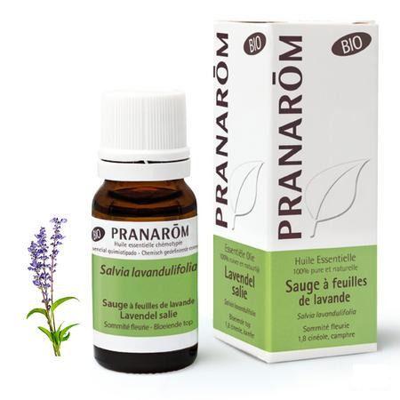 Salie Lavendelblad Bio Essentiele Olie 10 ml  -  Pranarom