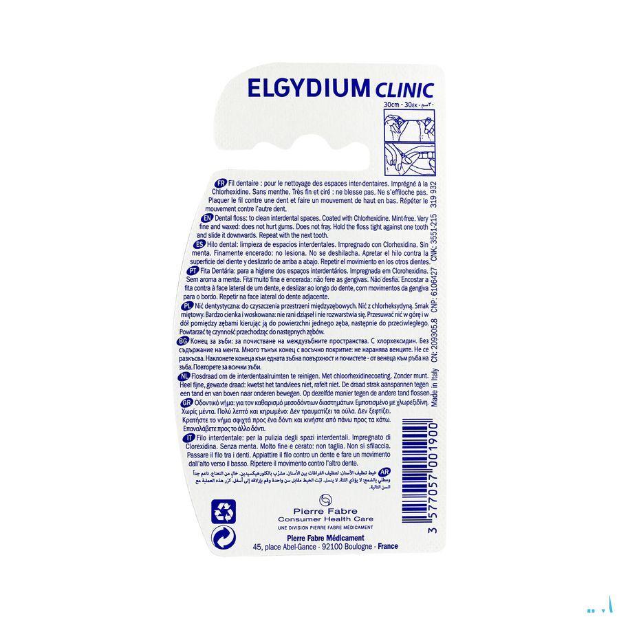 Elgydium Clinic Dentalfloss Chlorhexidine 50m