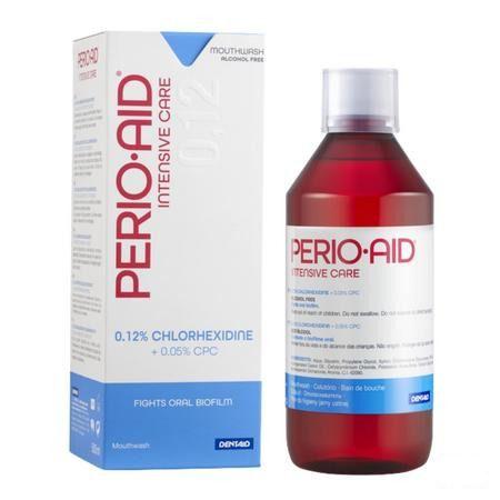 Perio.aid Intensive Care Mondspoelmid. 0,12% 500 ml  -  Dentaid