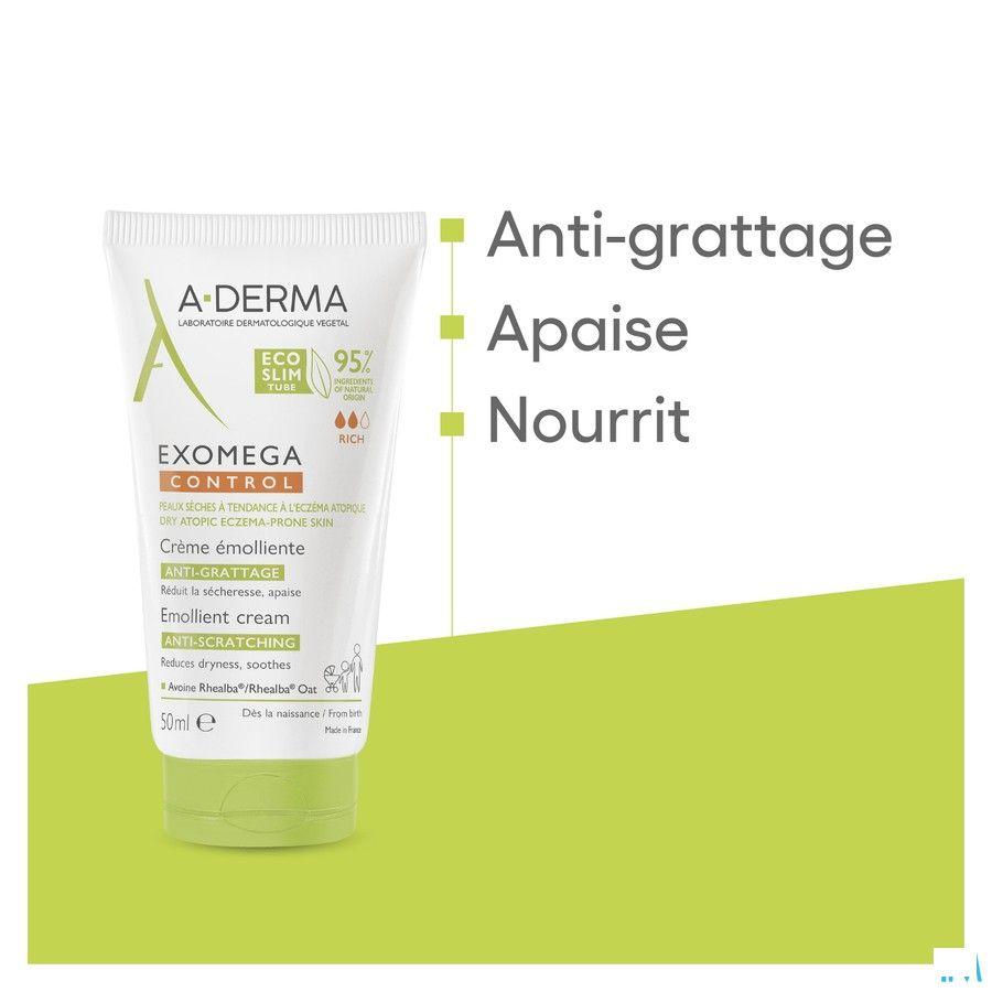 Aderma Exomega Control Creme Emollient 50 ml  -  Aderma