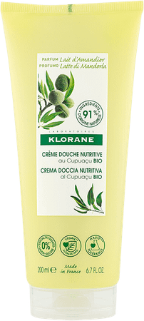 Klorane Lichaam DoucheCreme Amandelmelk 200 ml