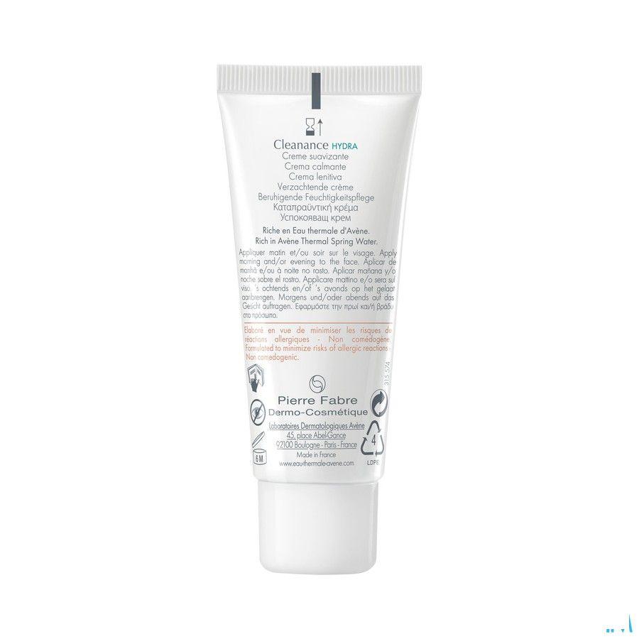 Avene Cleanance Hydra Creme Verzachtend 40 ml  -  Avene