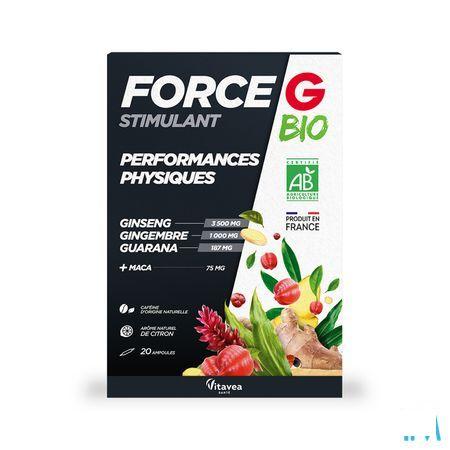 Force G Stimulant Bio Ampullen 20  -  Nutrisante