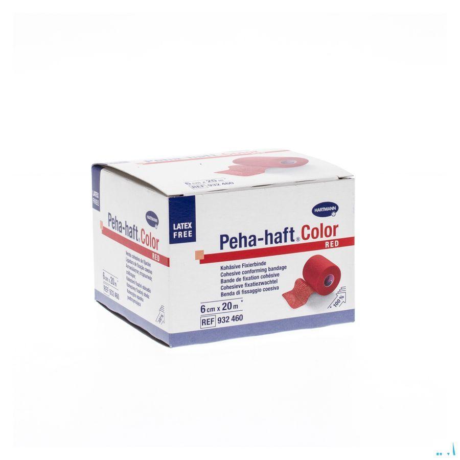 Peha Haft Col.Z/Lat.Rood 6Cmx20M 1 9324602  -  Hartmann