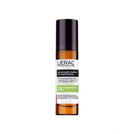 Lierac Prescription Gel Conc.matif.A-imperf. 50 ml