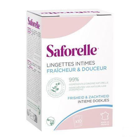 Saforelle Lingettes Flushable 10
