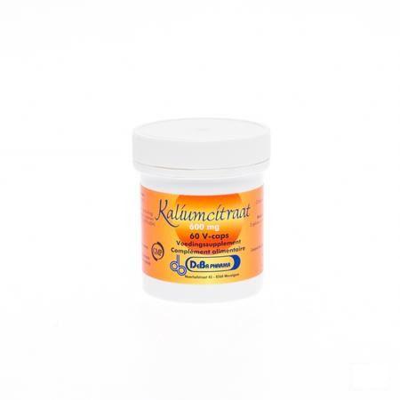 Citrate Potassium 600 mg V-Capsule 60  -  Deba Pharma