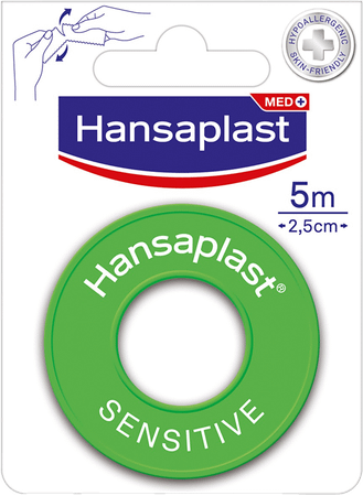 Hansaplast Fixation Tape Sensitive 5mx2,50cm  -  Beiersdorf