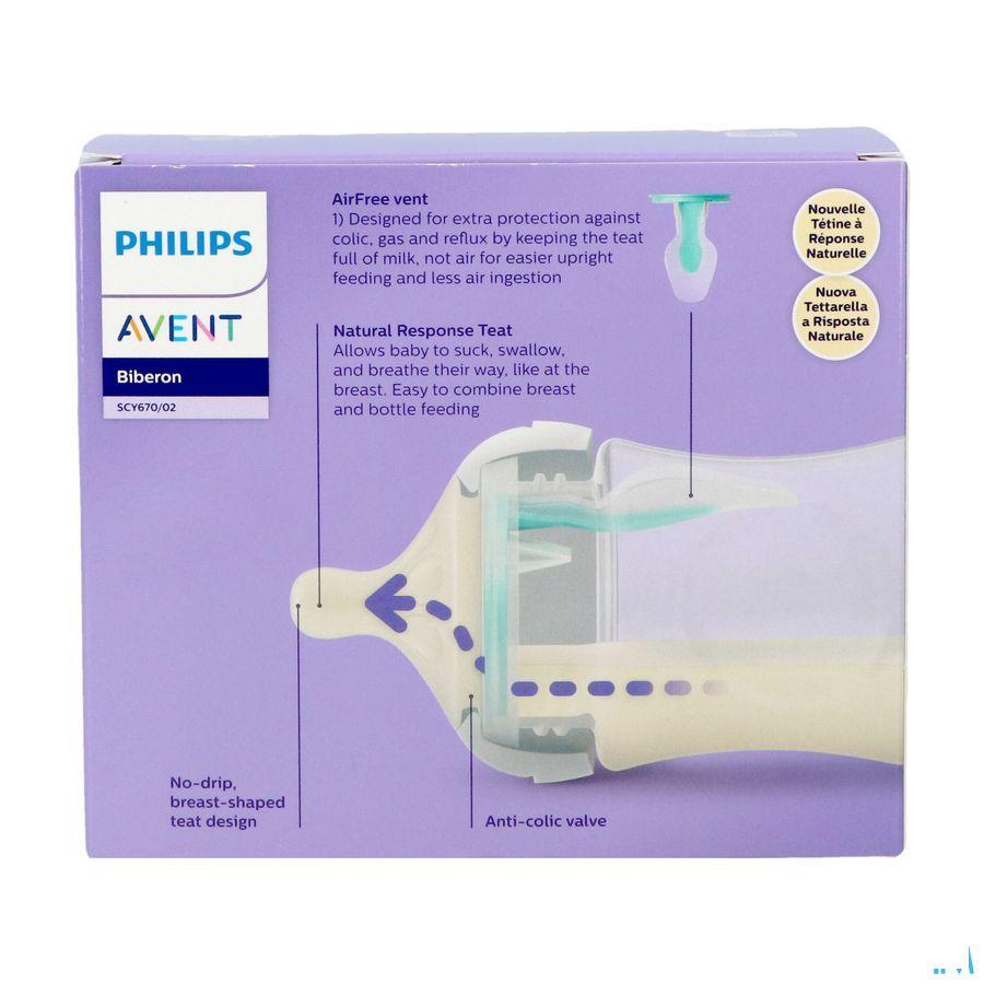 Philips Avent Natural Airfree Zuigfles Duo 2X125 ml