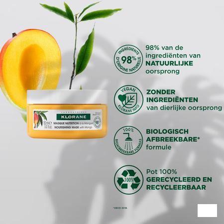 Klorane Capilaire Masker Mango Pot 150 ml