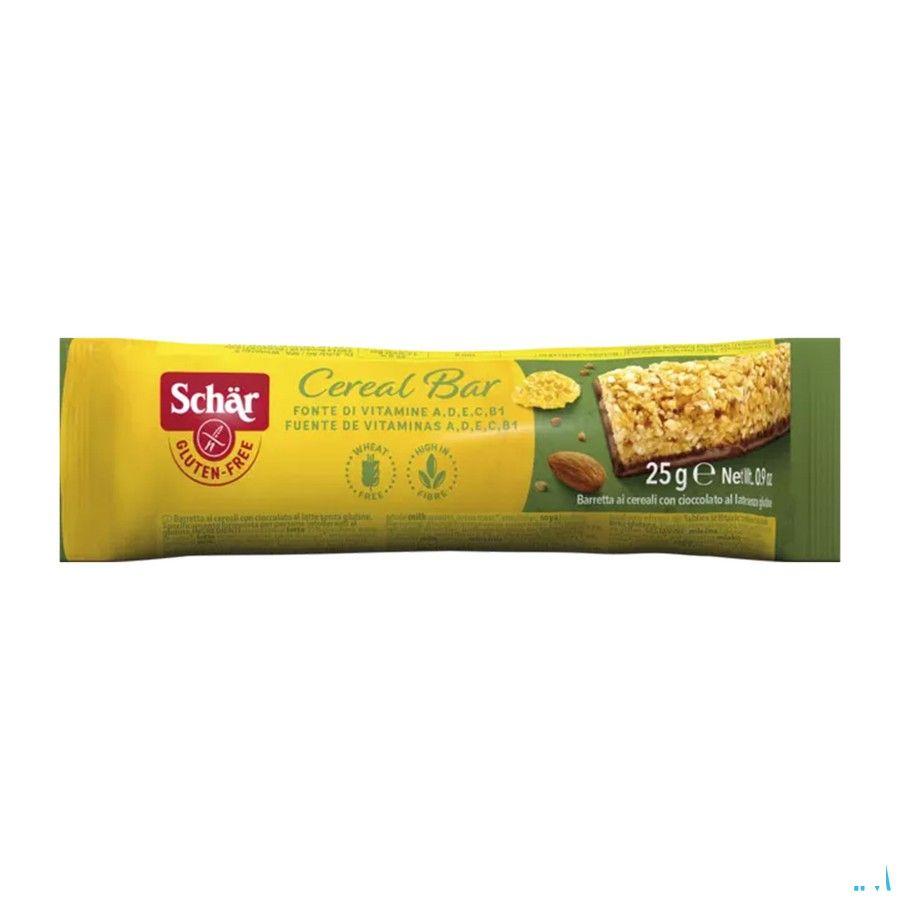 Schar Barre Cereales + chocolat sans gluten 1x25 gr 6629  -  Revogan