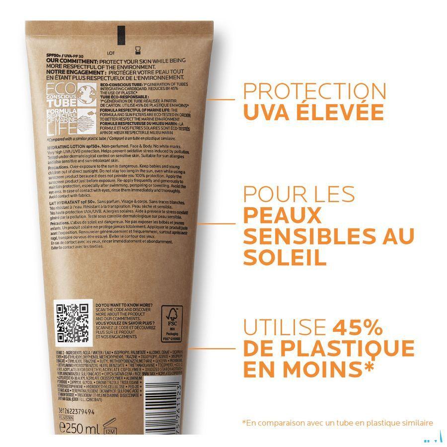 Anthelios Lait 30 Eco Conscious 250 ml  -  La Roche-Posay